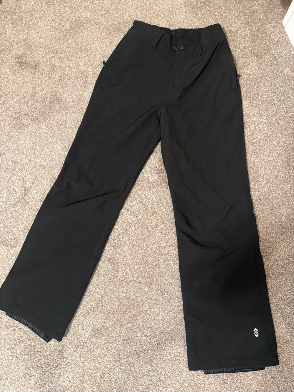 Free Country Men's Black Snow Jogger Pants